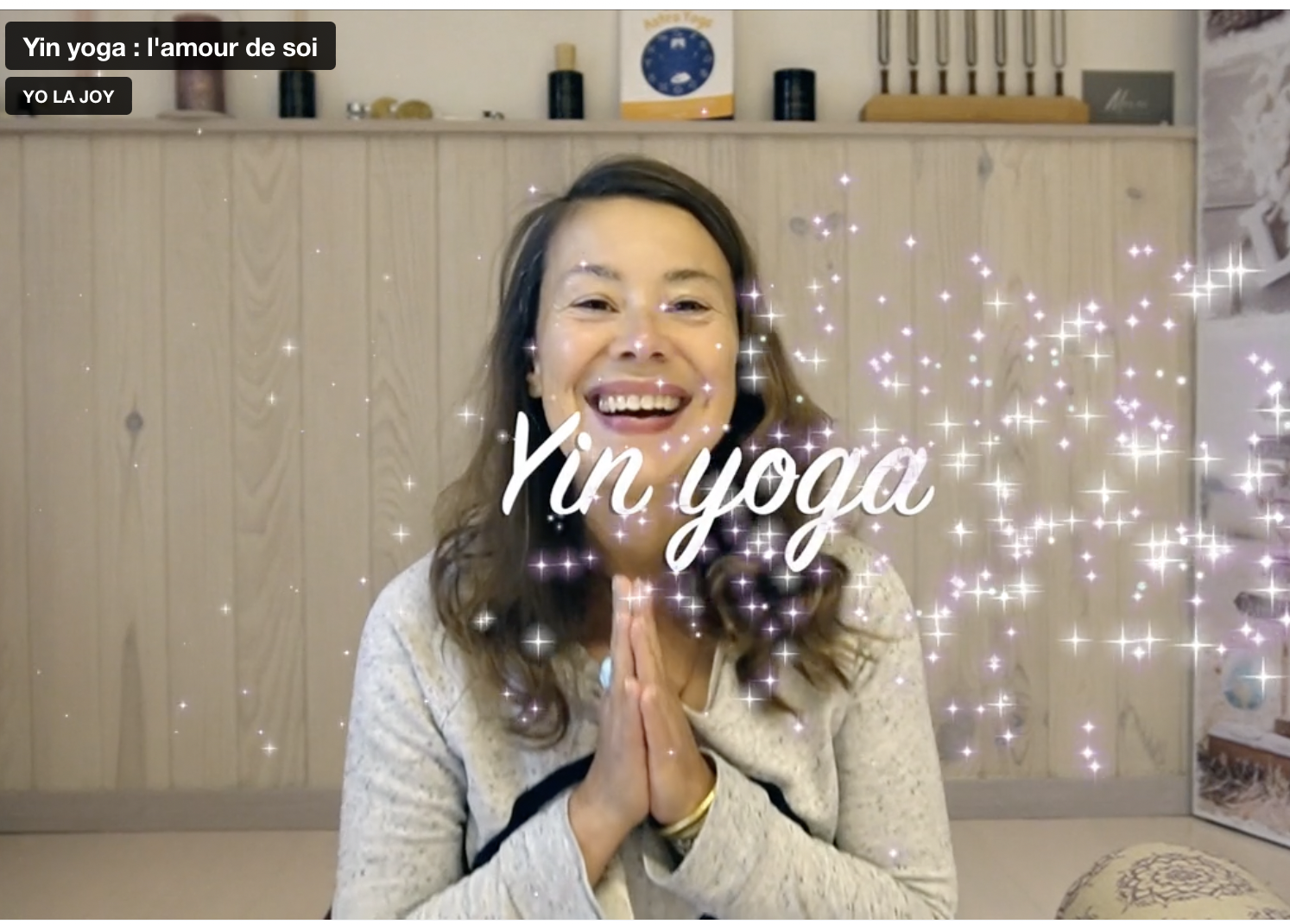 Yin yoga : l’amour de soi (texte « le jour où je me suis aimé pour de vrai »)