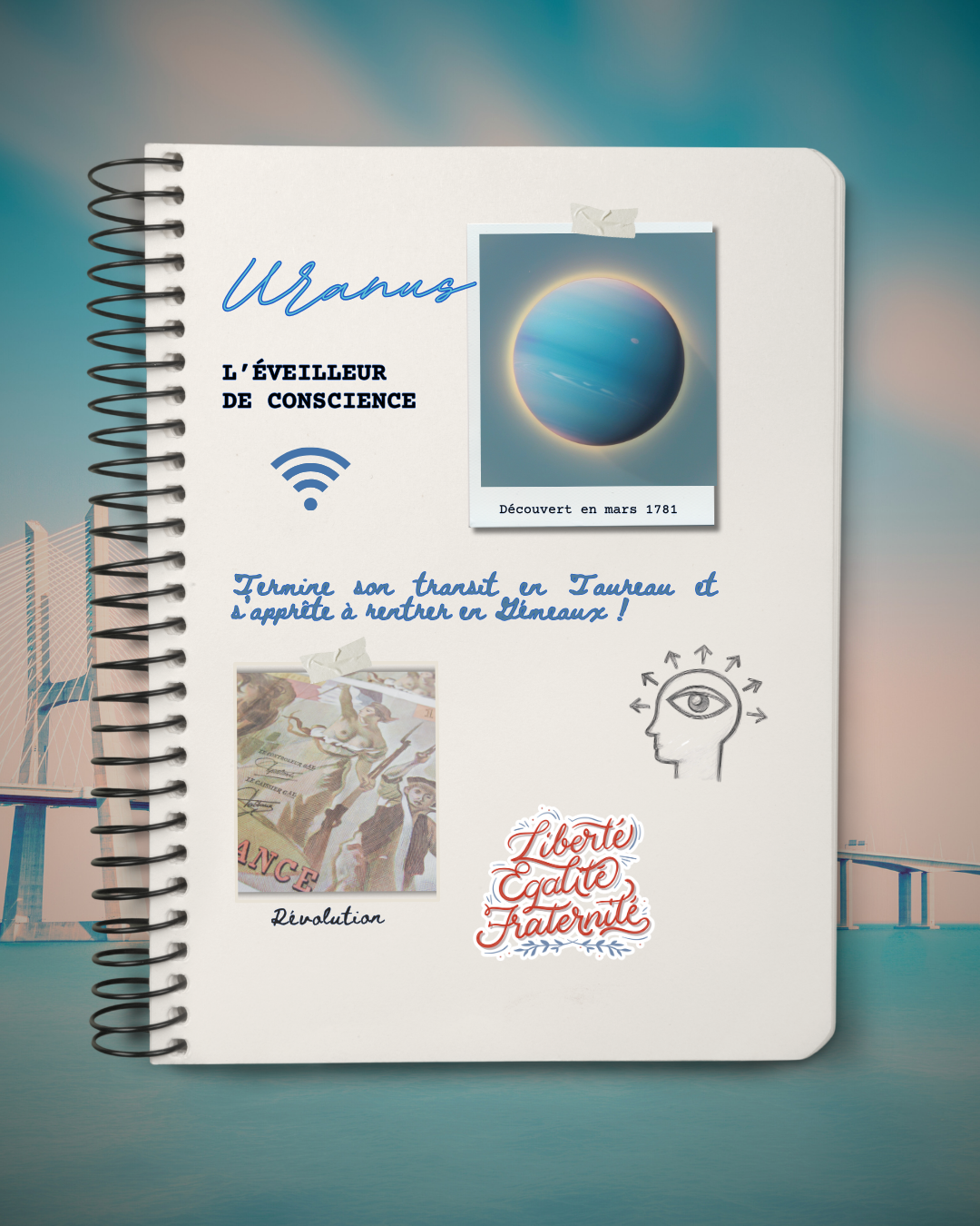 ATELIER ASTRO : URANUS : Dimanche 8 février de 17h à 19h