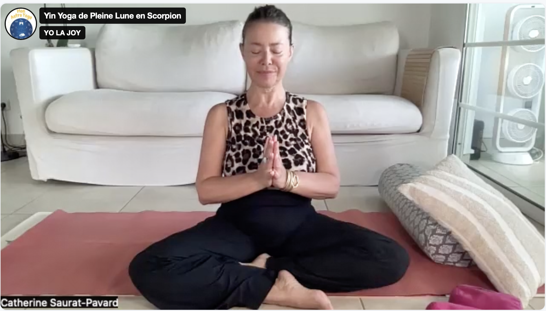 YIN YOGA DE PLEINE LUNE EN SCORPION